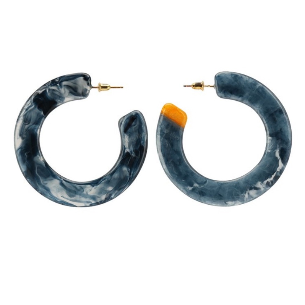 Cult Gaia mira blue earrings